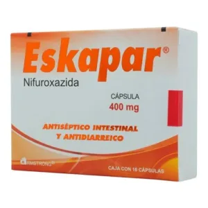 ESKAPAR 400 MG CAPSULAS 16
