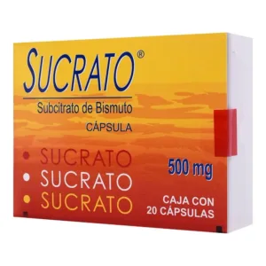SUCRATO 500 MG CAPSULAS 20