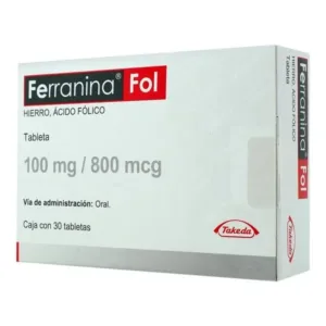 FERRANINAFOL 100/800 C/30 TABLETAS