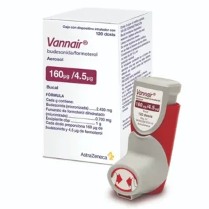 VANNAIR 160/4.5MCG AEROSOL 120DOSIS