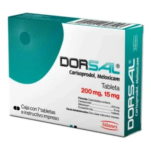 DORSAL 15/200 MG TABLETAS 7    123