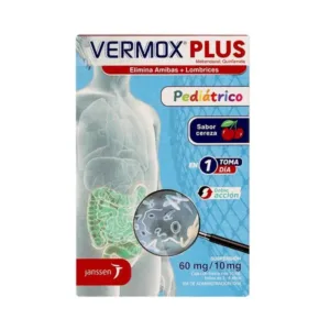 VERMOX-PLUS 60/10MG SUSPENSION PEDIATRICO 10ML
