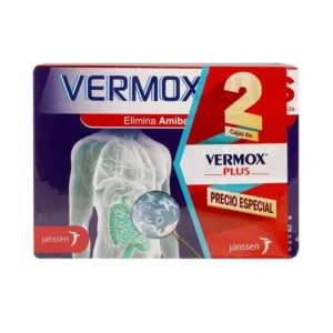 VERMOX P300/150 TABLETAS2 TWOPK