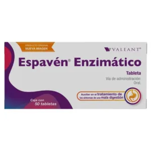 ESPAVEN ENZIMATICO 50 GRAGEAS