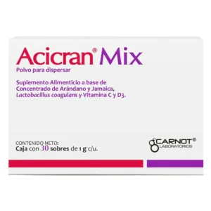 ACICRAN MIX SUPLEMENTO ALIMENTICIO SOB30 POLVO 1G