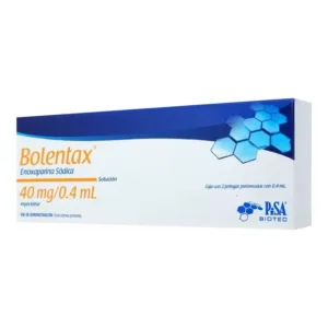 BOLENTAX 40MG/0.4 ML 2 JERINGA PRELL