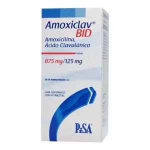 AMOXICLAV-BID 875/125MGTABLETAS14 217