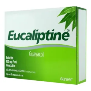 EUCALIPTINE 100MG AMP 10X1ML