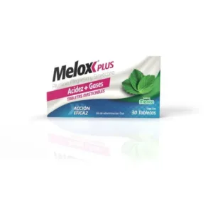 MELOX-PLUS MAST MENTA C/30TABLETAS