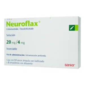 NEUROFLAX 20/4MG FA 3X4ML
