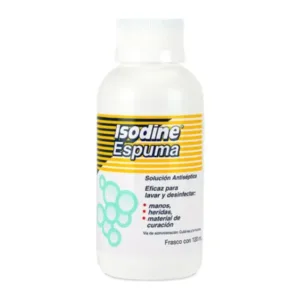 ISODINE ESPUMA SOLUCION 120ML
