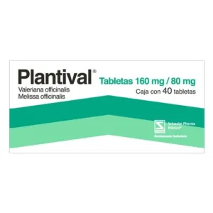 PLANTIVAL 160/80 MG GRAGEAS 40