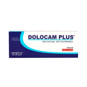 DOLOCAM-PLUS 15/215MG CAPS10