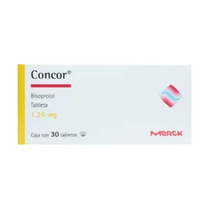 CONCOR 1.25MG GRAG 30