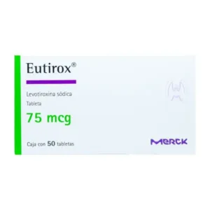 EUTIROX 75 MCG TABLETAS 50 3470