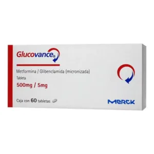 GLUCOVANCE 500/5 MG TABLETAS60 181