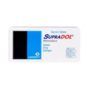 SUPRADOL SUBLIN 30MG TABLETAS 4  138