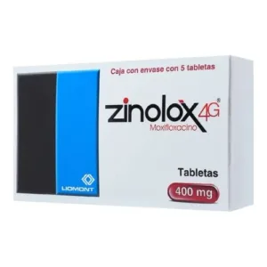 ZINOLOX4G 400 MG TABLETAS 5