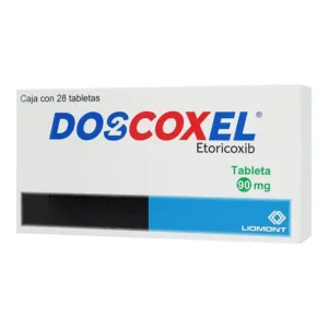 DOSCOXEL 90MG CON 28 TABLETAS