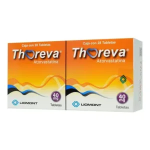 THOREVA 40 MG TABLETAS 28 DUAL