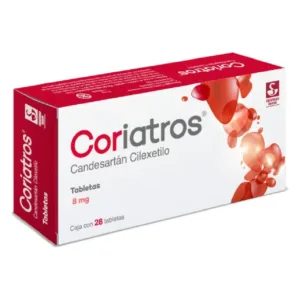 CORIATROS 8 MG TABLETAS 28