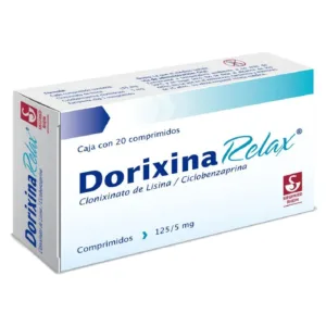 DORIXINA-RELAX 125/5 MG CPR  20