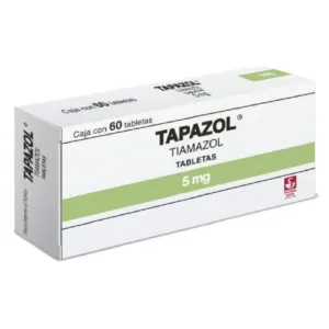 TAPAZOL 5 MG TABLETAS 60              N