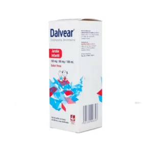 DALVEAR 150/80MG INF FSA JBE 120ML