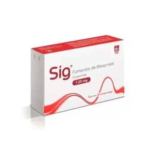 SIG 1.25 MG 30 COMPRIMIDOS