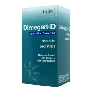DIMEGAN-D 0.5/2MG PEDIATRICO SOLUCION 60 495