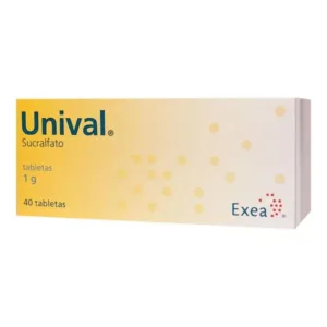 UNIVAL 1G TABLETAS 40       474