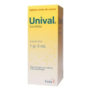 UNIVAL 1G/5ML SUSPENSION 230ML   433