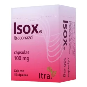 ISOX 15D 100 MG CAPSULAS 15   595