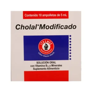 CHOLAL MOD S-ALIME AMP10X5ML 393