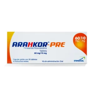 ARAHKOR-PRE 60/10MG TABLETAS 30