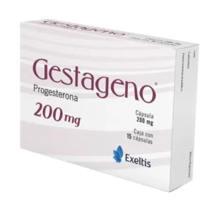 GESTAGENO 200 MG CAPSULAS 15