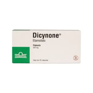 DICYNONE 500 MG C/20 CAPSULAS