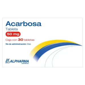 ACARBOSA 50 MG 30  TABLETAS