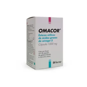 OMACOR 1000MG CAPSULAS 28