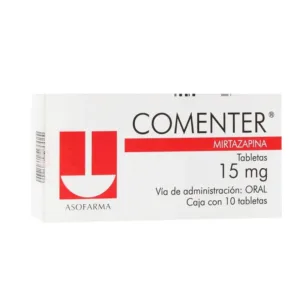 COMENTER 15MG 10TABLETAS
