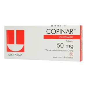 COPINAR 50MG 14 TABLETAS