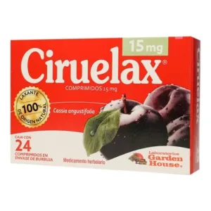 CIRUELAX 480/89.88 MG CPR 24