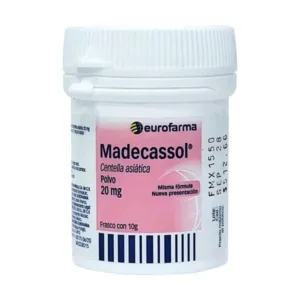 MADECASSOL 20MG 10 G POLVO